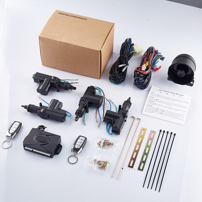 SPY Hot Sale LC203 1-Way Remote Control Central Door Lock Anti-Hijacking Car Alarm System for Suzuki and Hyundai Vehicles