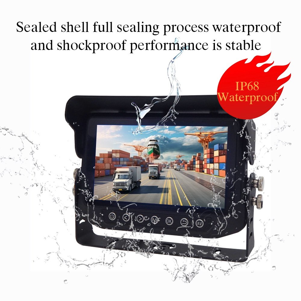 1080P AI Waterproof Front Camera Cars Forklift Trucks Vehicle Side Monitor Reverse Aid Blind Spot Detection BSD System Camera