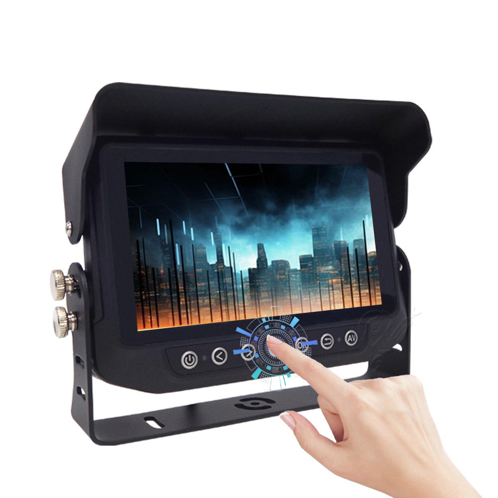 1080P AI Waterproof Front Camera Cars Forklift Trucks Vehicle Side Monitor Reverse Aid Blind Spot Detection BSD System Camera