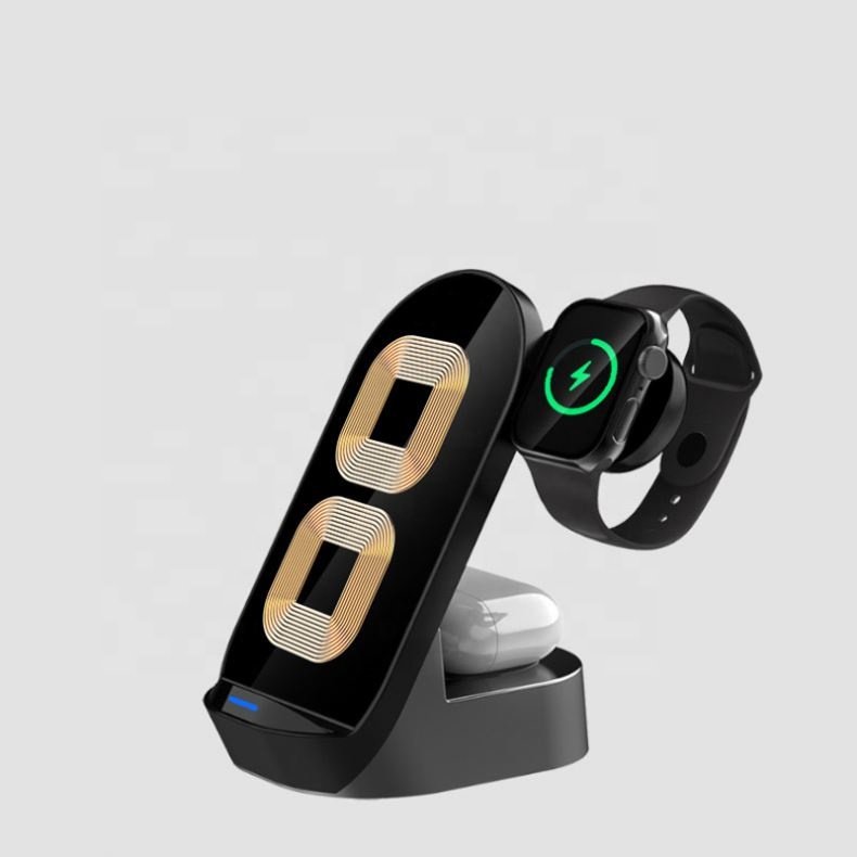 New Arrival Dr Strange Adapter Dongguan Alarm Clock Wireless Charger 3 in One