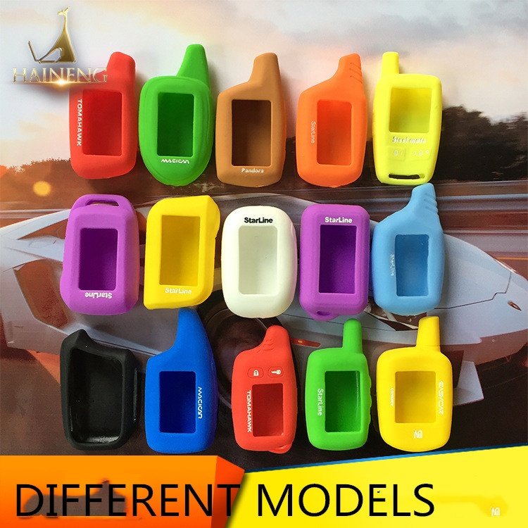 Trendy Style Rubber Remote Control Cover Alarm Remote Cover for Starline