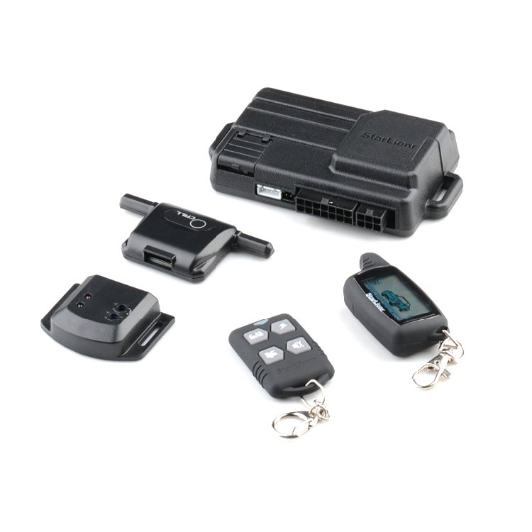 Two Way Car Alarm System With Remote Starter and 3d Sensor