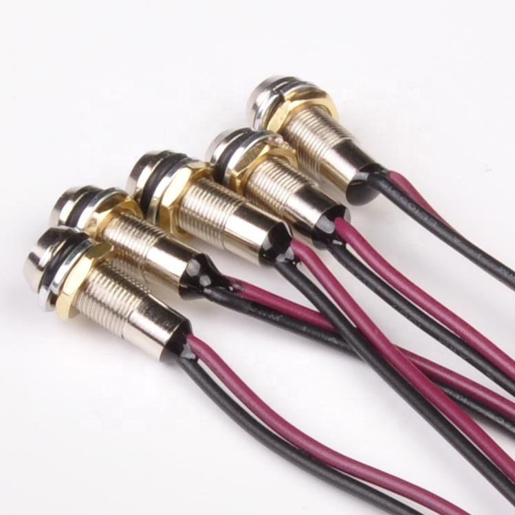 Wholesale Red Blue Green Yellow 2PIN IP67 Waterproof 6MM Panel Mount Signal Indicator Light