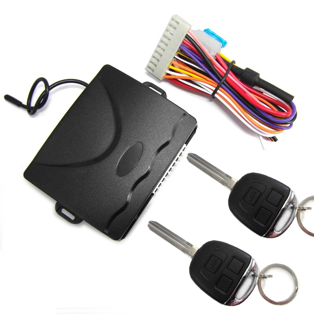 DC 12V Remote Control Car Alarm with Keyless Entry System for Toyota