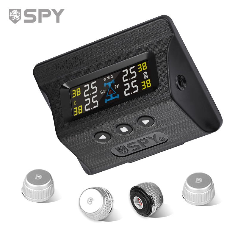 SPY Wireless Exteral Tpms Sensors Color Screen Tpms Japanese Series Car Tpms