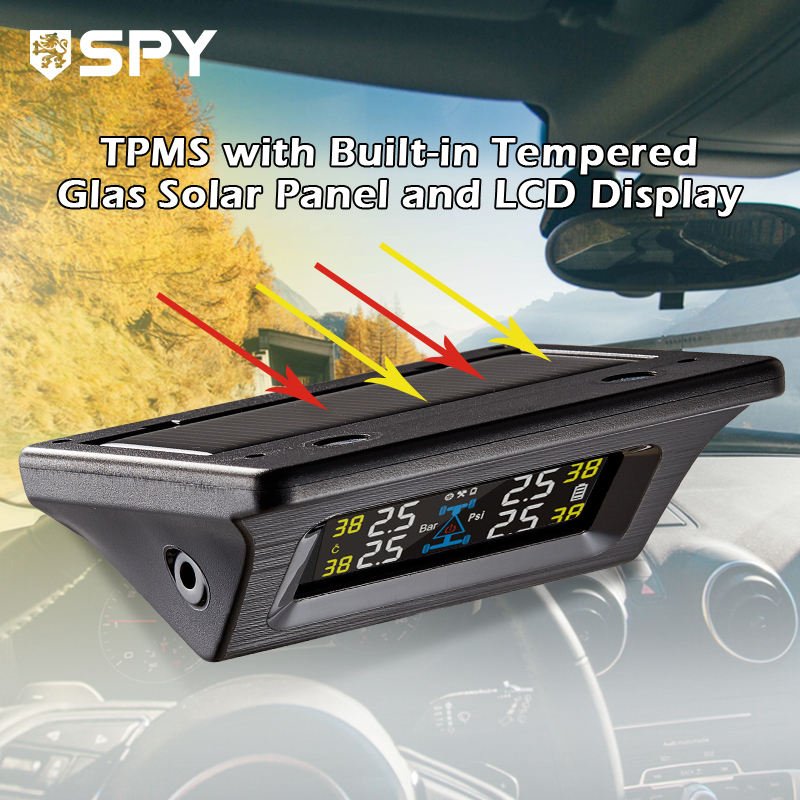 SPY Wireless Exteral Tpms Sensors Color Screen Tpms Japanese Series Car Tpms