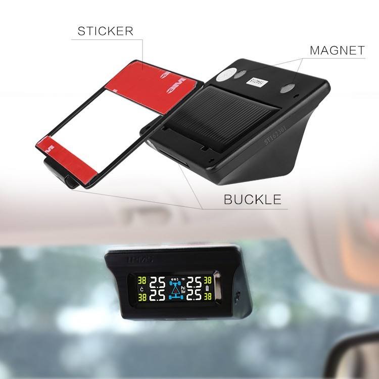 SPY Wireless Exteral Tpms Sensors Color Screen Tpms Japanese Series Car Tpms