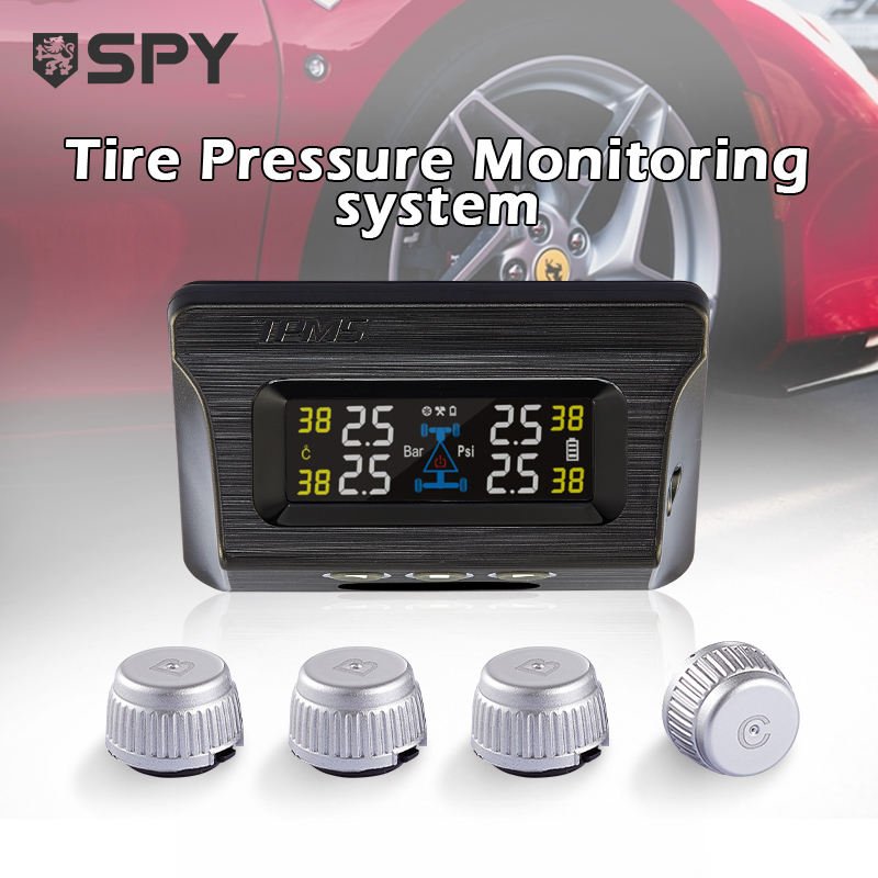 SPY Wireless Exteral Tpms Sensors Color Screen Tpms Japanese Series Car Tpms
