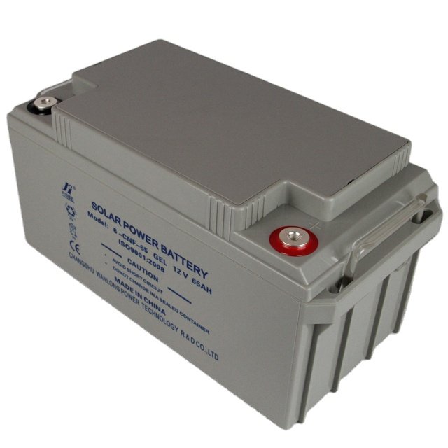 Low Temperature 12V 65ah Solar Deep Cycle Gel Lead Acid Batteries 12v 24ah-250ah Acid Manufacturing Plant Solar Storage Battery
