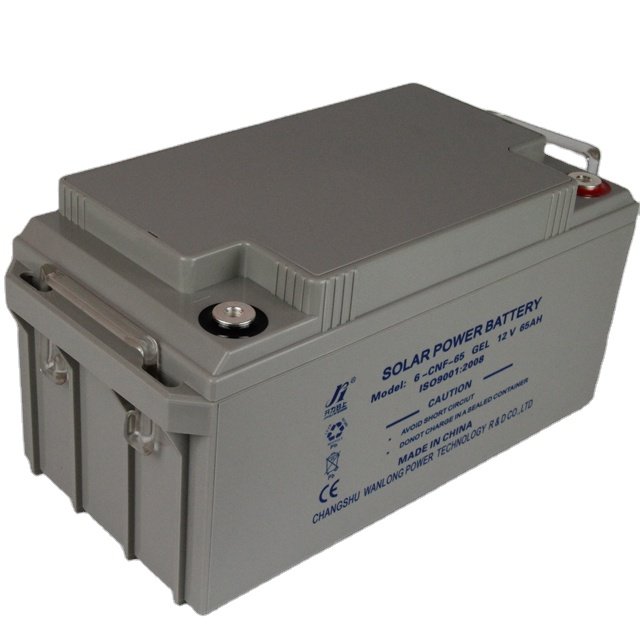 Low Temperature 12V 65ah Solar Deep Cycle Gel Lead Acid Batteries 12v 24ah-250ah Acid Manufacturing Plant Solar Storage Battery