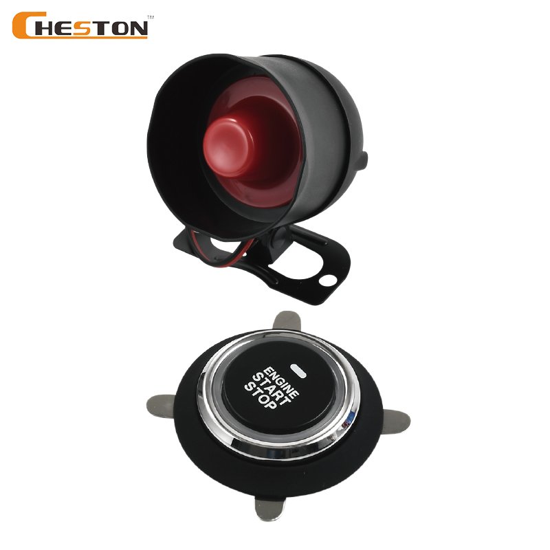 PKE Alarm Push Button Car Engine Start Stop System Smart Engine Start System With Car Alarm