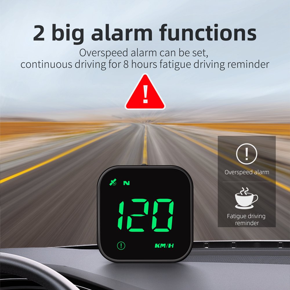 New 100% Universal G4S Car HUD Head up Display KMH & MPH Digital GPS Smart Speedometer Over Speed Alarm
