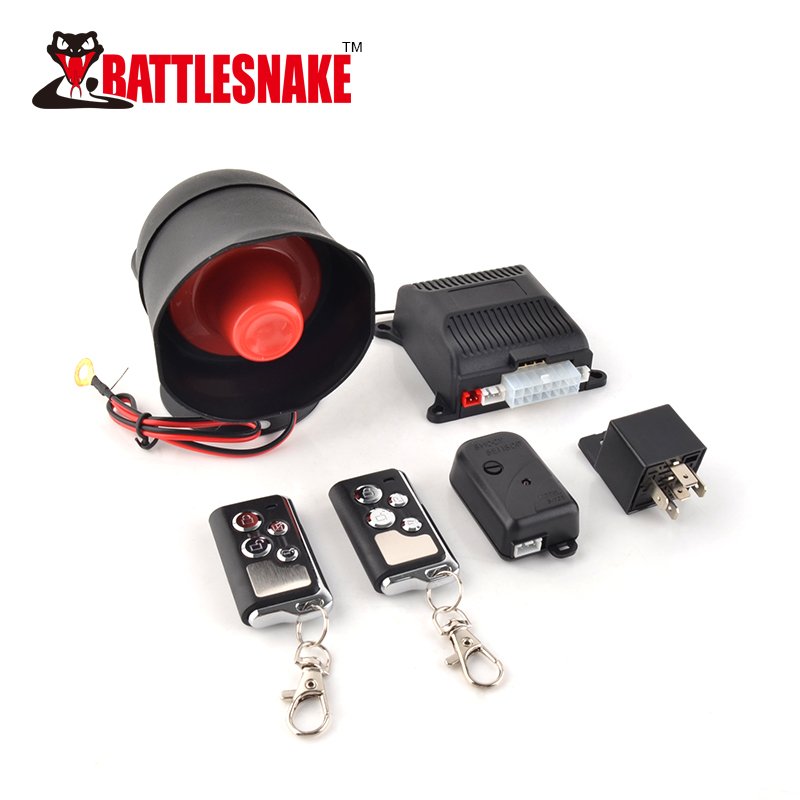 Newest Car Alarm System One Way Universal Car Alarm Remote Control Auto Alarm System Car