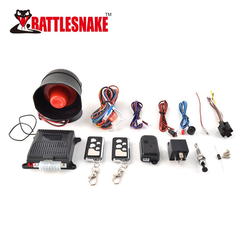 Newest Car Alarm System One Way Universal Car Alarm Remote Control Auto Alarm System Car