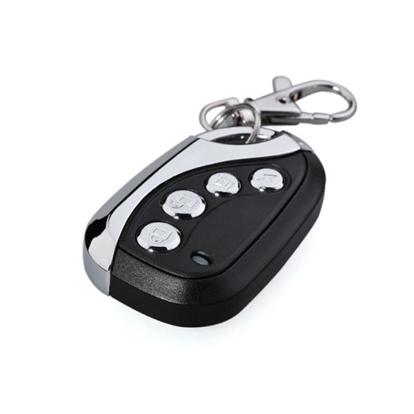 Universal 12V 315/433mhz RF Transmitter for Electric Gate Barrier Car Remote with Learning Code for Garage Doors Metal Material