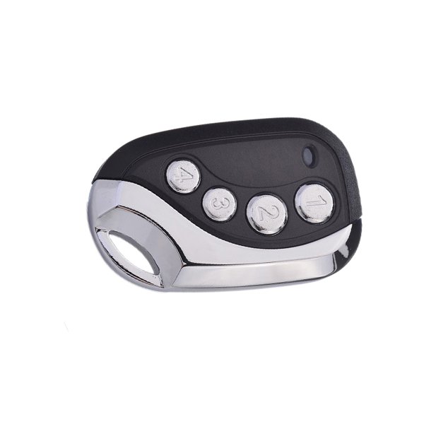 Universal 12V 315/433mhz RF Transmitter for Electric Gate Barrier Car Remote with Learning Code for Garage Doors Metal Material