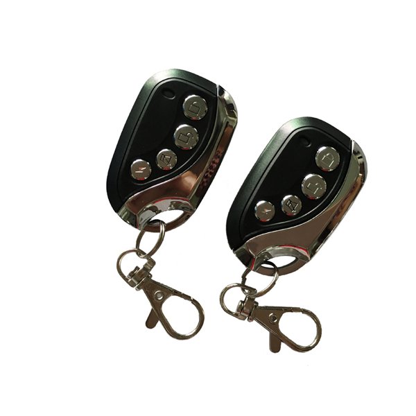 Universal 12V 315/433mhz RF Transmitter for Electric Gate Barrier Car Remote with Learning Code for Garage Doors Metal Material