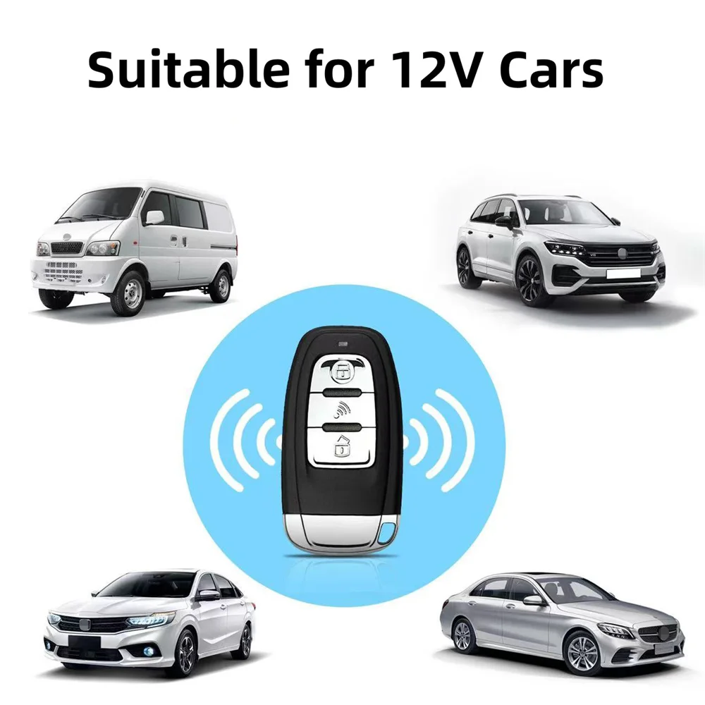 Hot Sales Car Remote Start Stop Kit Bluetooth Mobile Phone APP Control Engine Ignition Open Trunk PKE Keyless Entry Car Alarm