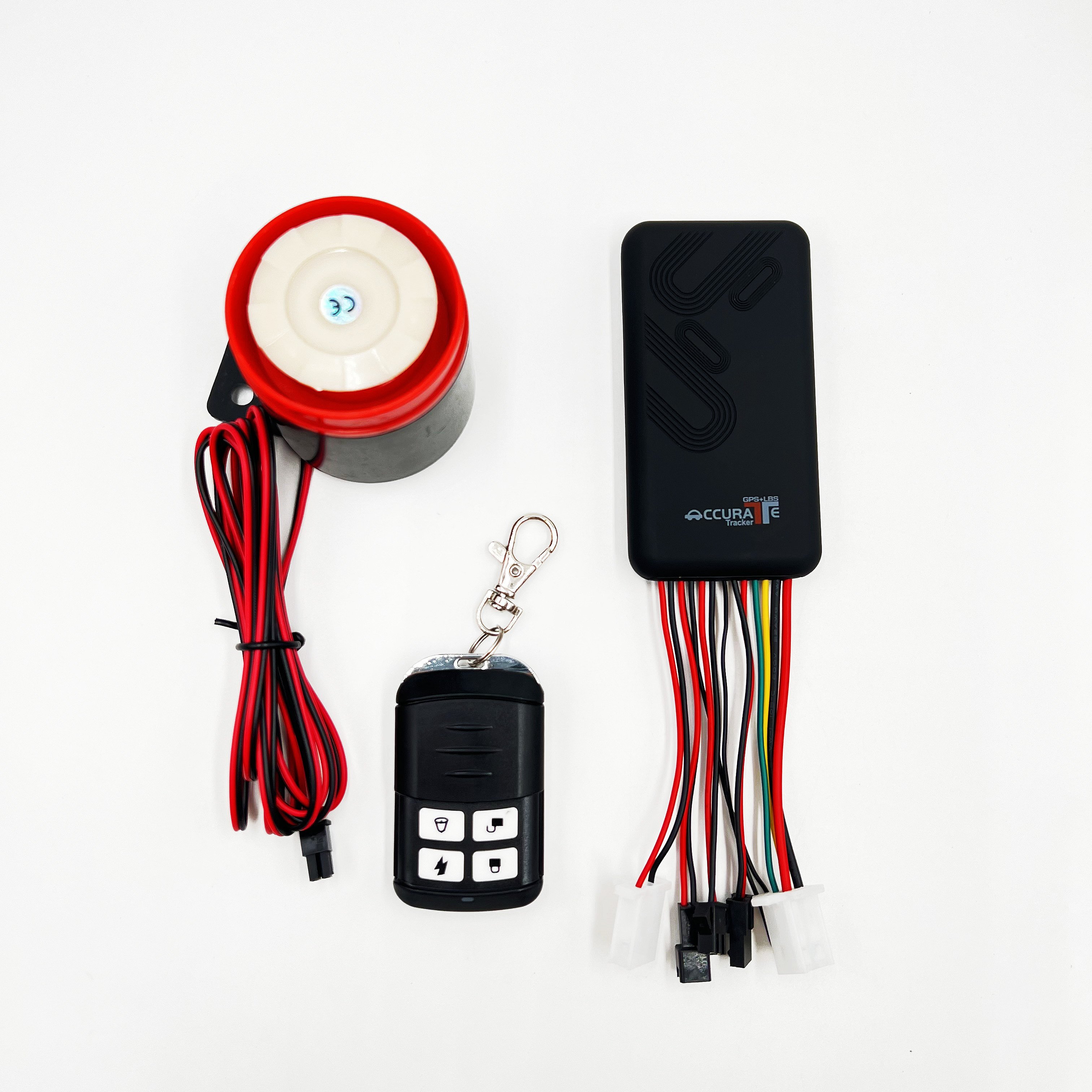 Two Way Calling Car Siren Alarm Lock Motorcycle Vehicle Remoter Control GPS tracker With Remotely Stop Car Rastreador GPS