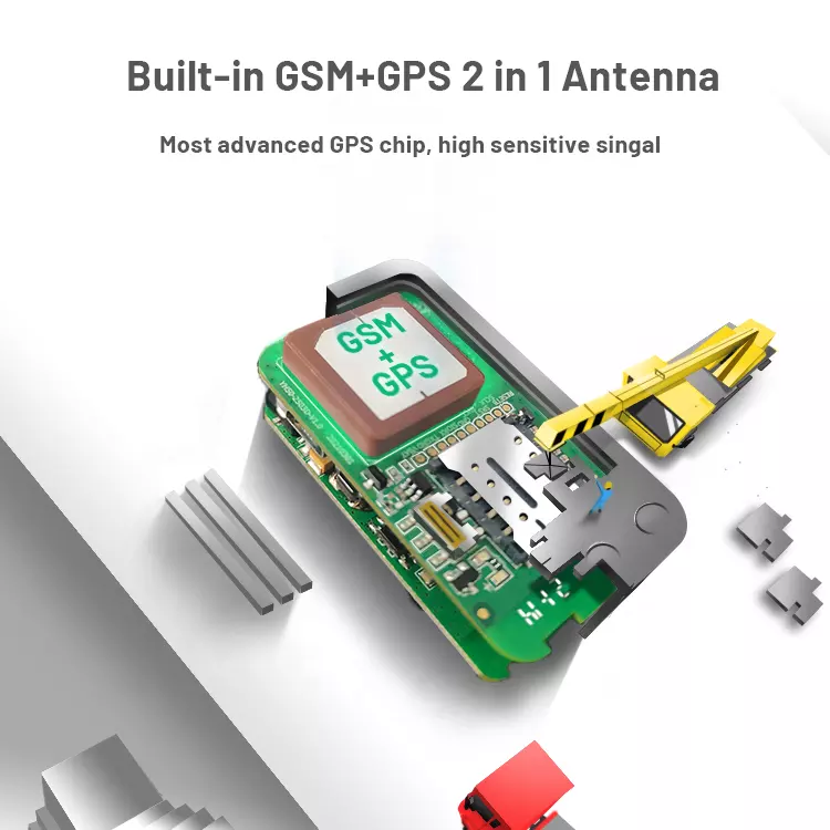 Smart Tracker and Locator for Car ACC Detection Power Down Alarm Remote Monitoring Hidden Mini OBD2 GPS Tracking Device