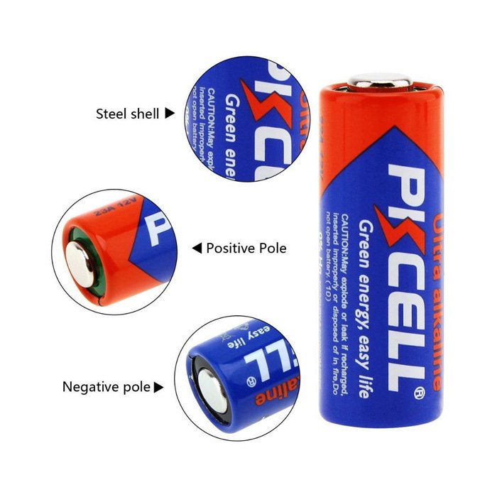 Hot Selling Colourful Package Aluminium 12v 23a Alkaline Dry Cell for Door Bell
