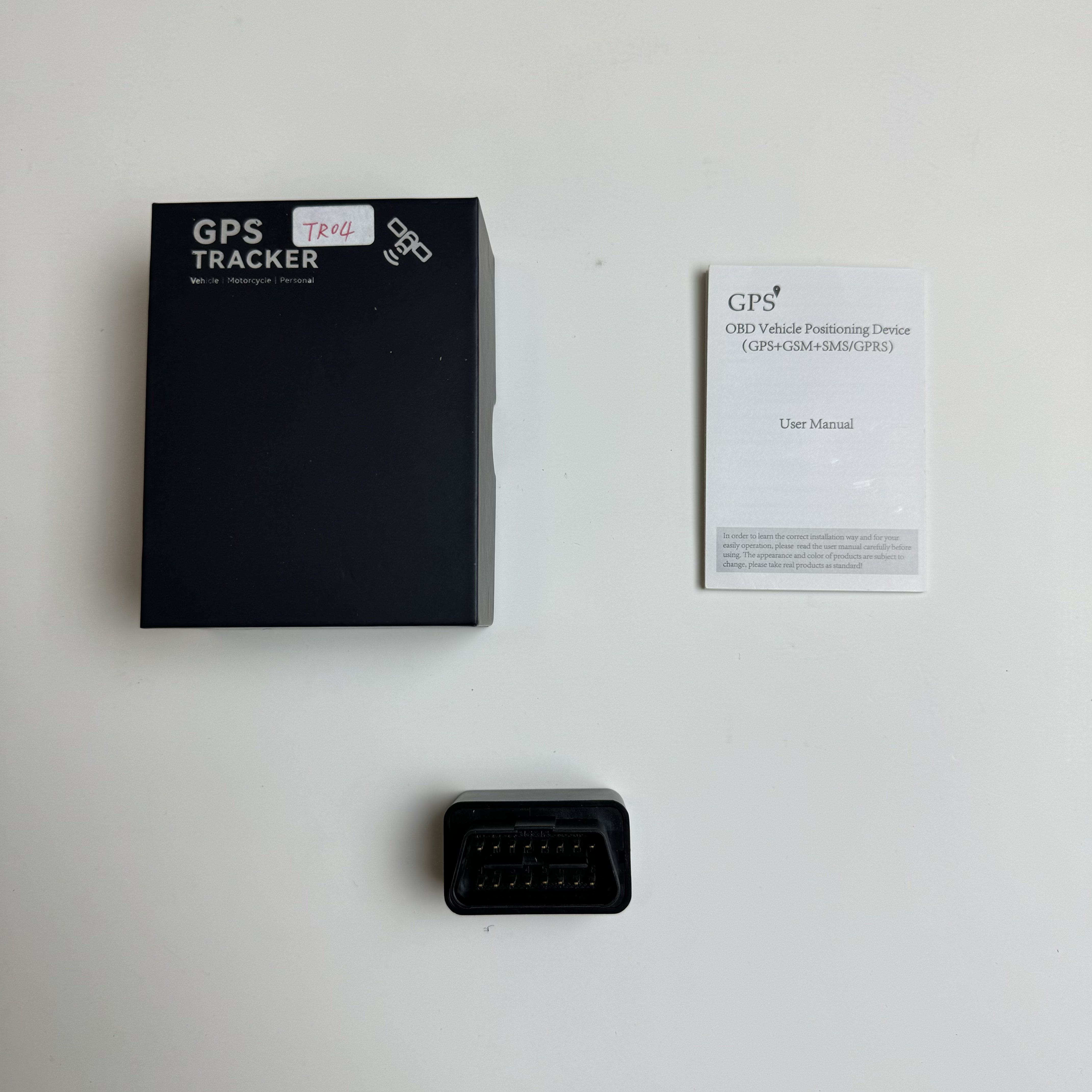 Ck1 Wireless Installation-free Mini Multifunctional GPS Tracker Device OBD 2g/4g for Car Real Time Tracking With APP TR04