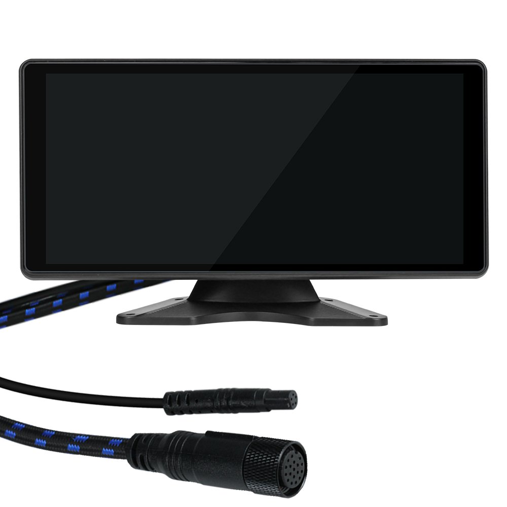 10.36 Inch 4 Channel Smart Blind Spot Radar BSD Alarm Truck Bus Car DVR Recorder Monitor with 4 PCS AHD 1080P IR Camera