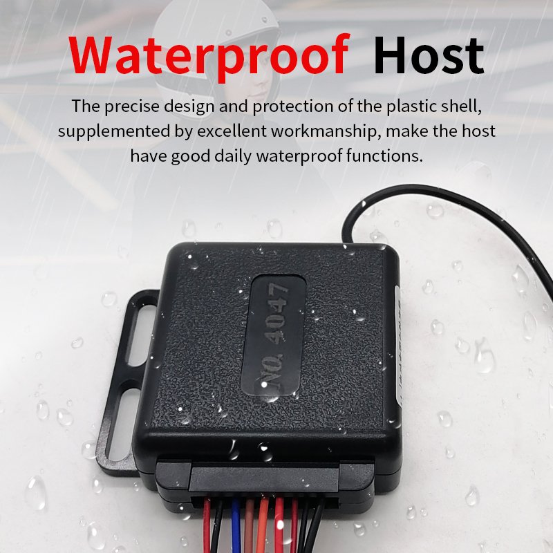Motorcycle Two Way Alarm System Motorcycle Universal Wide Voltage Waterproof Anti-theft Motorcycle Alarm