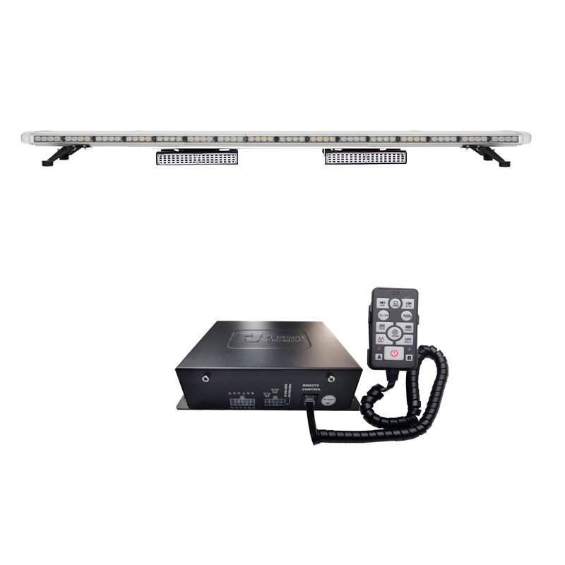 1.8M Vehicle Alarm System Security Siren Speaker Led Flashing Strobe Emergency Light