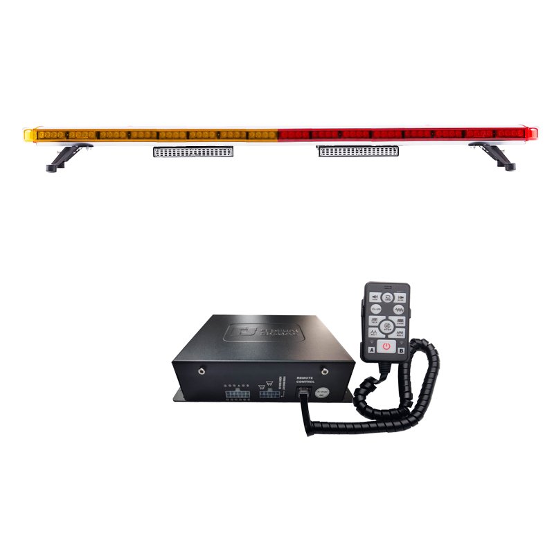 1.8M Vehicle Alarm System Security Siren Speaker Led Flashing Strobe Emergency Light