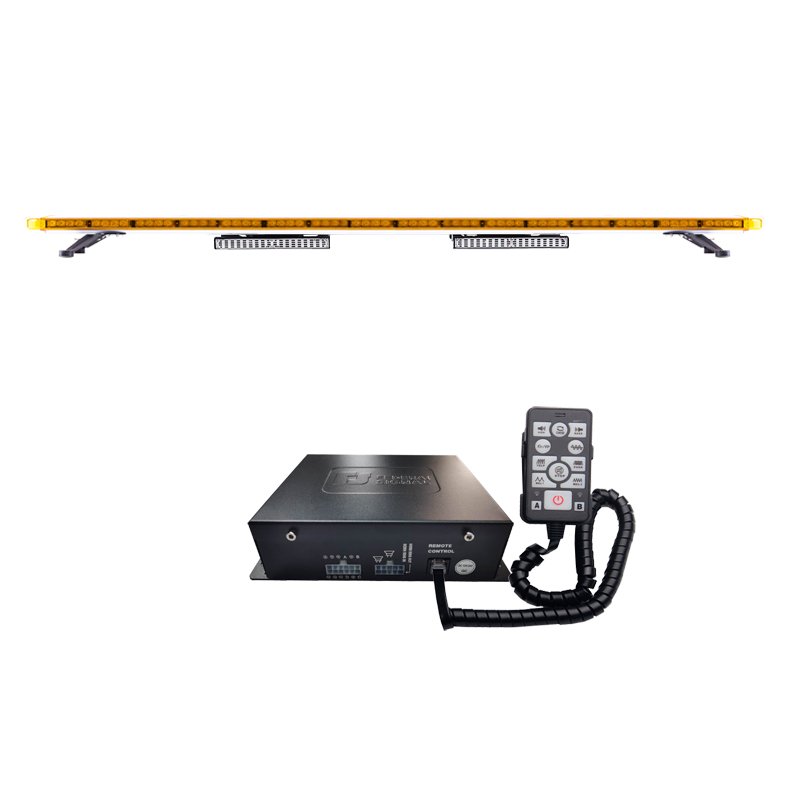 1.8M Vehicle Alarm System Security Siren Speaker Led Flashing Strobe Emergency Light