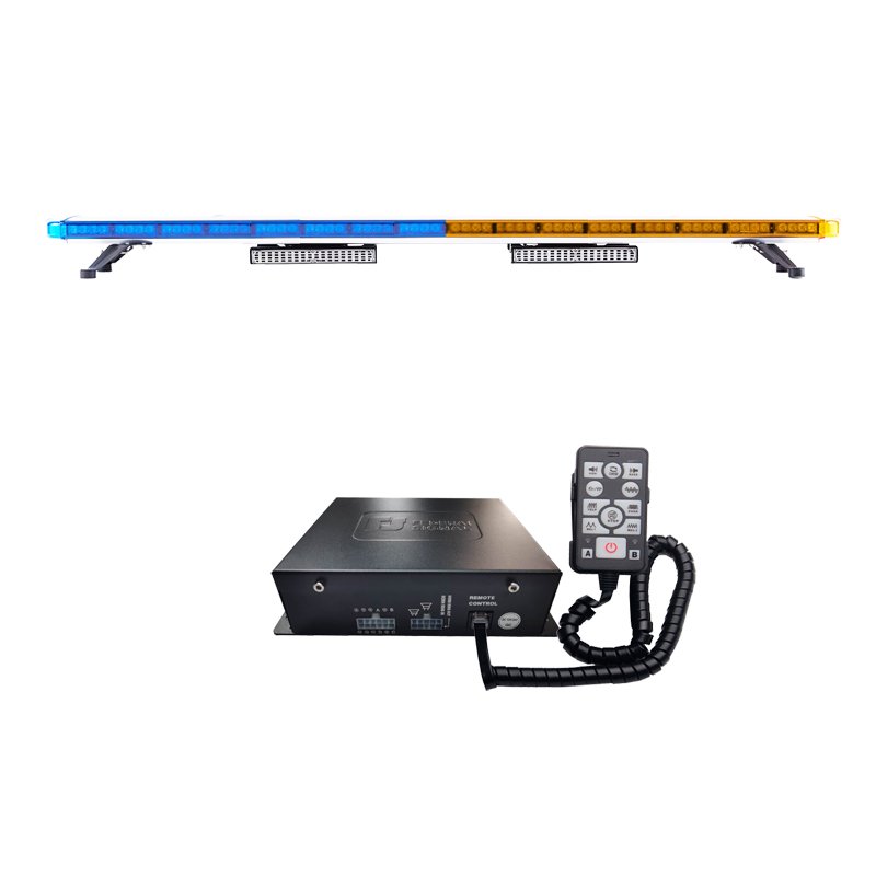 1.8M Vehicle Alarm System Security Siren Speaker Led Flashing Strobe Emergency Light