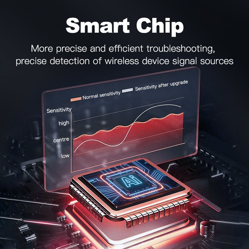 T3 New Arrival Infrared Detection Wireless Signal Detector Smart Chips More Precise Detector Anti Camera Bug Detector