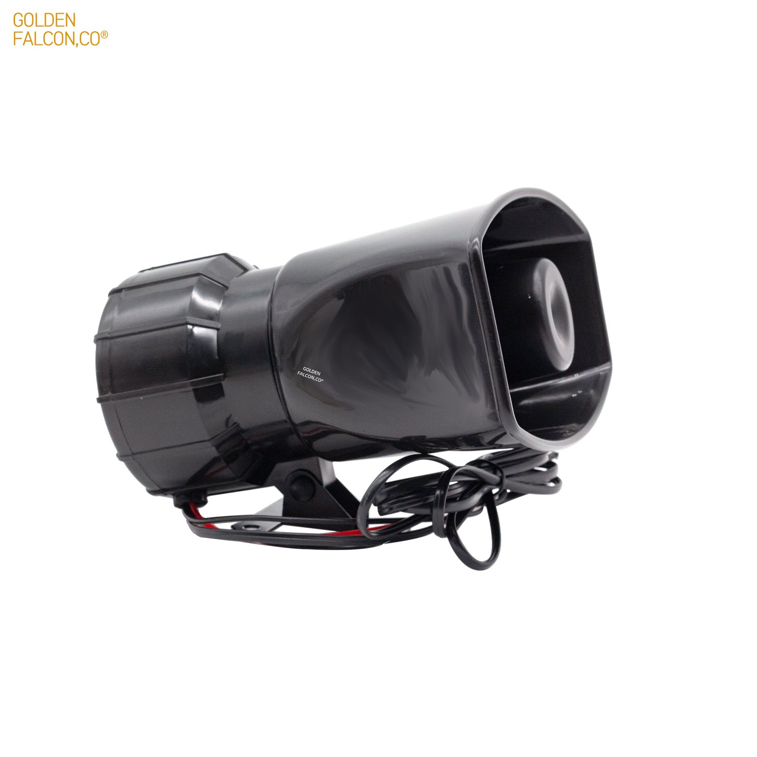 12V 100W 125dB 7 Tones Car Warning Alarm Loud Speaker Car Electric Alarm Air Horn Siren Speaker