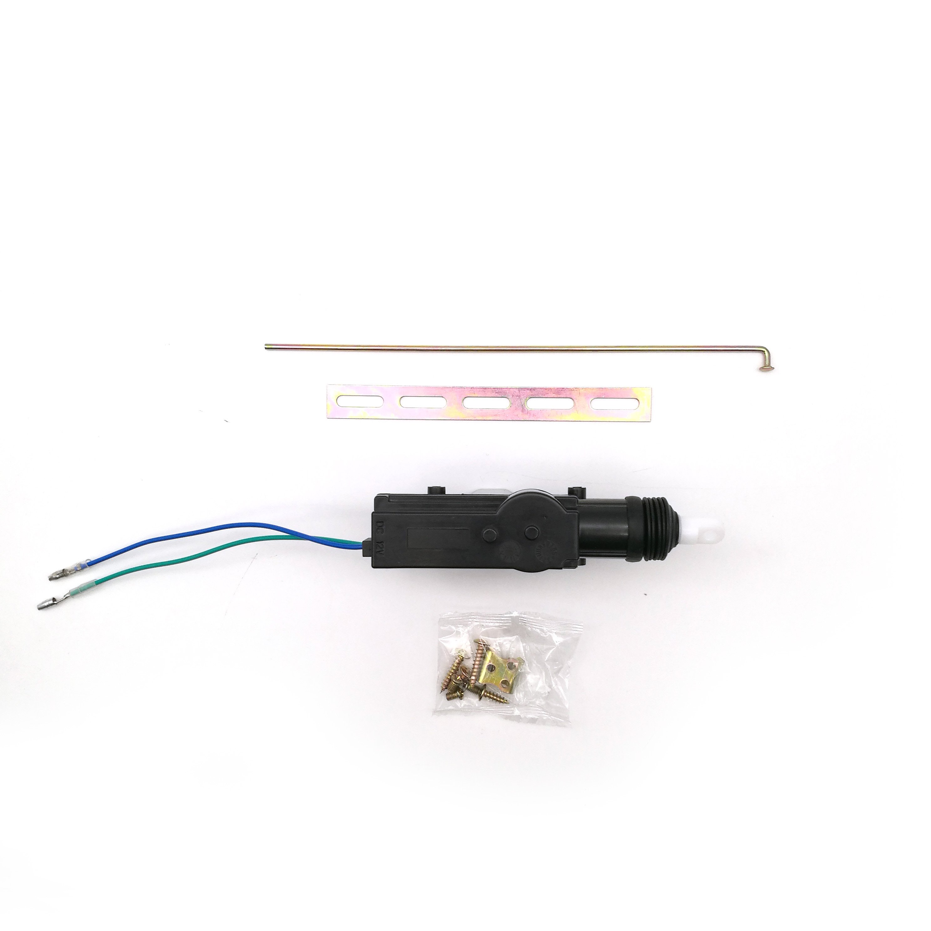 High Quality and Professional 2 Wires DC 12V Two Motors Gun Type Door Lock Actuator Car Central Locking System Universal