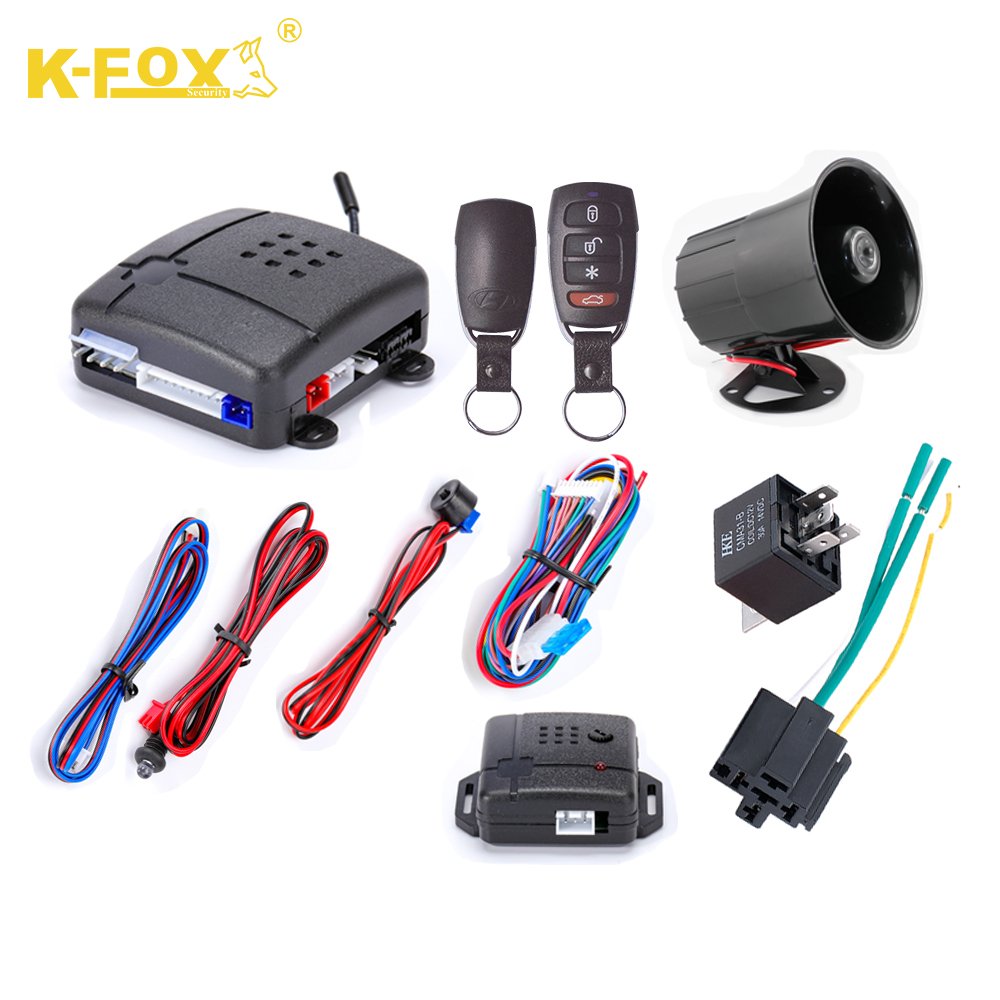 Universal One Waycar Keyless Entry Security Remote Control Starter Car Alarm Smart Alarm System Sistema De Alarma Inteligente