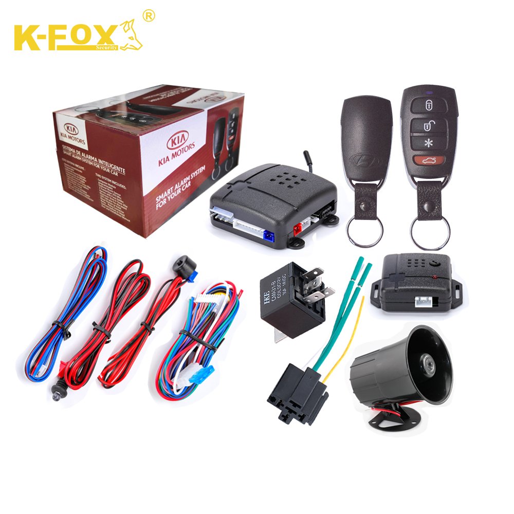 Universal One Waycar Keyless Entry Security Remote Control Starter Car Alarm Smart Alarm System Sistema De Alarma Inteligente