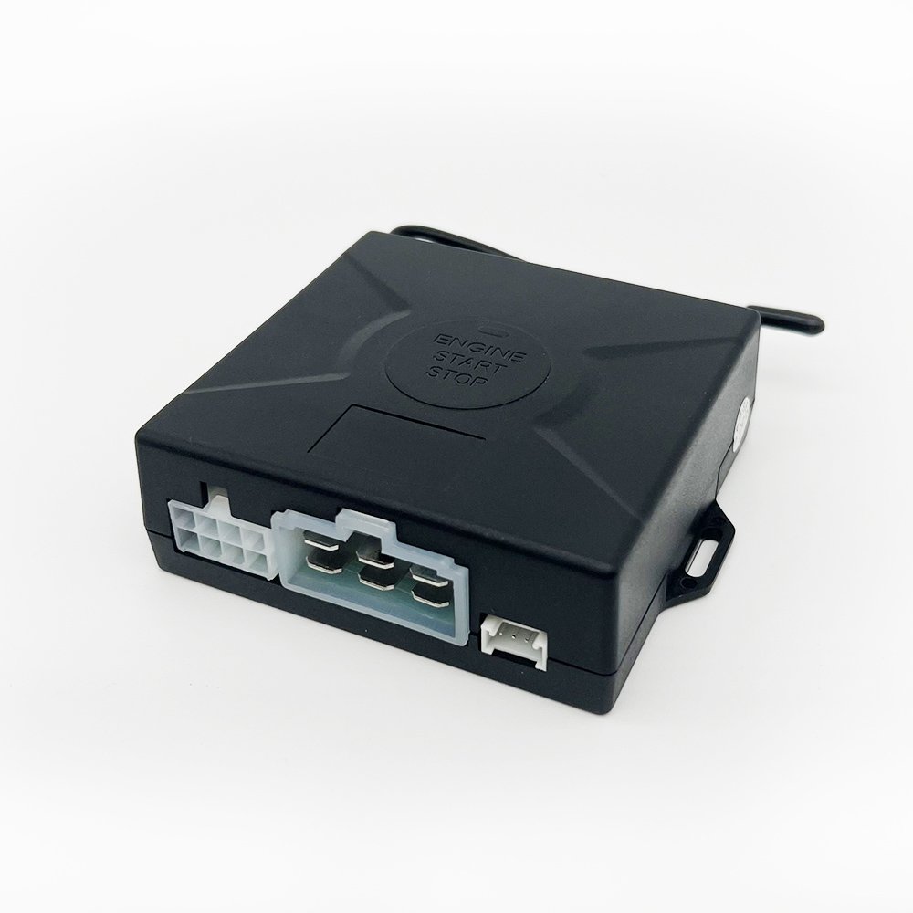 12v Hot Selling Auto Smart Key Rfid Identification Pke Keyless Alarm Car Alarms System With Autostart