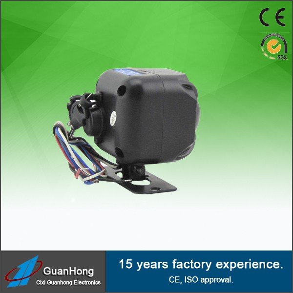 Car Alarm Siren 15/20W 12V Battery Backup Alarm 1 or 6 Tone Siren with Battery