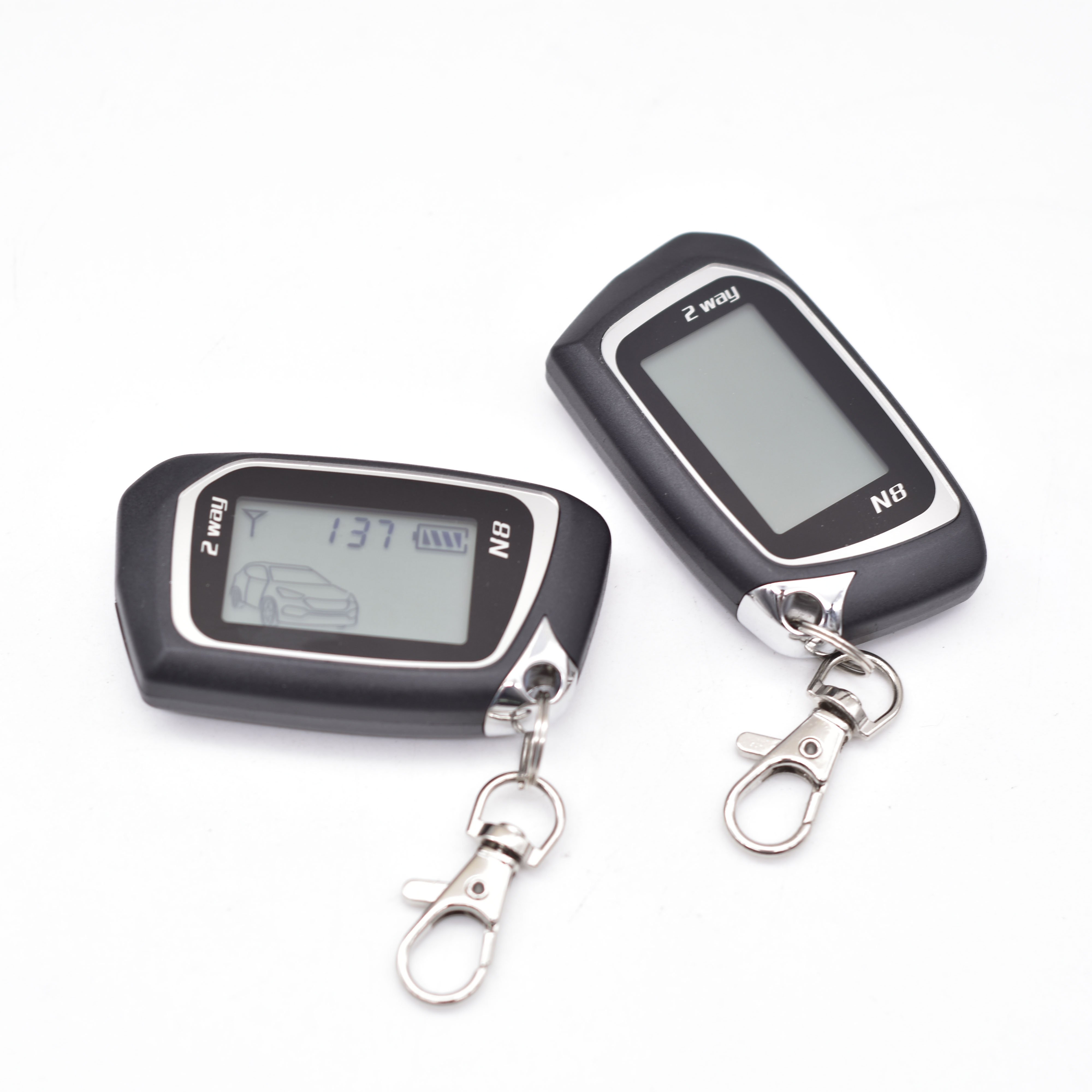 Hot Selling 2 Way Alarm System Car Touch Sensitive Car Alarm for Car Alarm System with Remotes