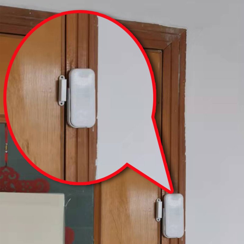 4G Cheapest Vibration Sensor Voice Alarm Door Sensor SMS Calls Alarm for Home Safe and Car Anti Theft for Isolation