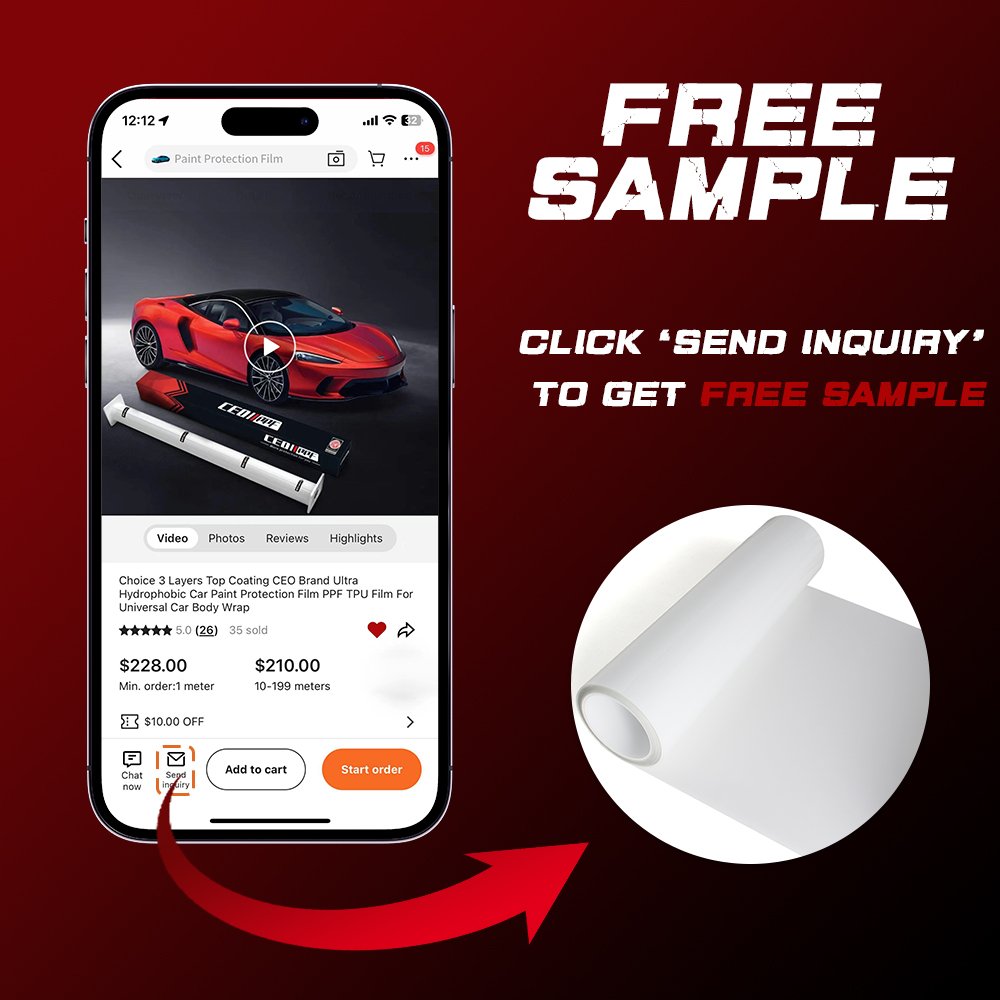 Automotive Headlight Tint Film Adhesive Car Taillight Vinyl Sticker protection Smoke Car Light Film
