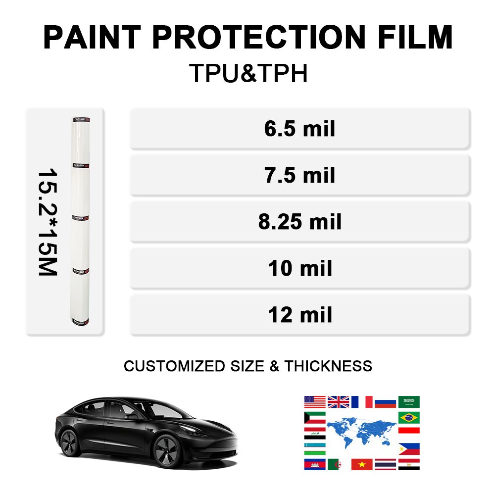 Automotive Headlight Tint Film Adhesive Car Taillight Vinyl Sticker protection Smoke Car Light Film