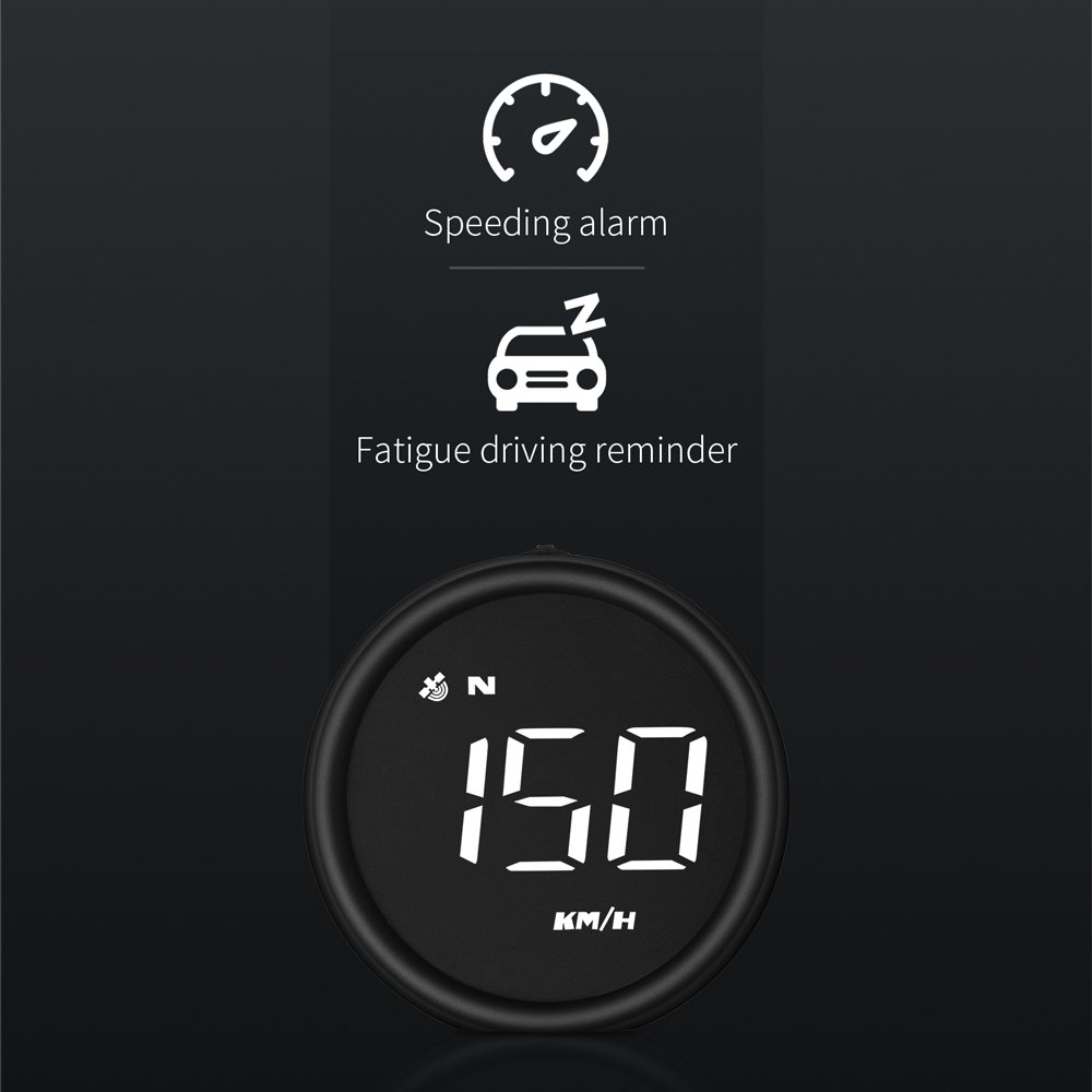 Universal Car HUD GPS Gauge Head up Display G1 Auto Speedometer Suitable for All Car