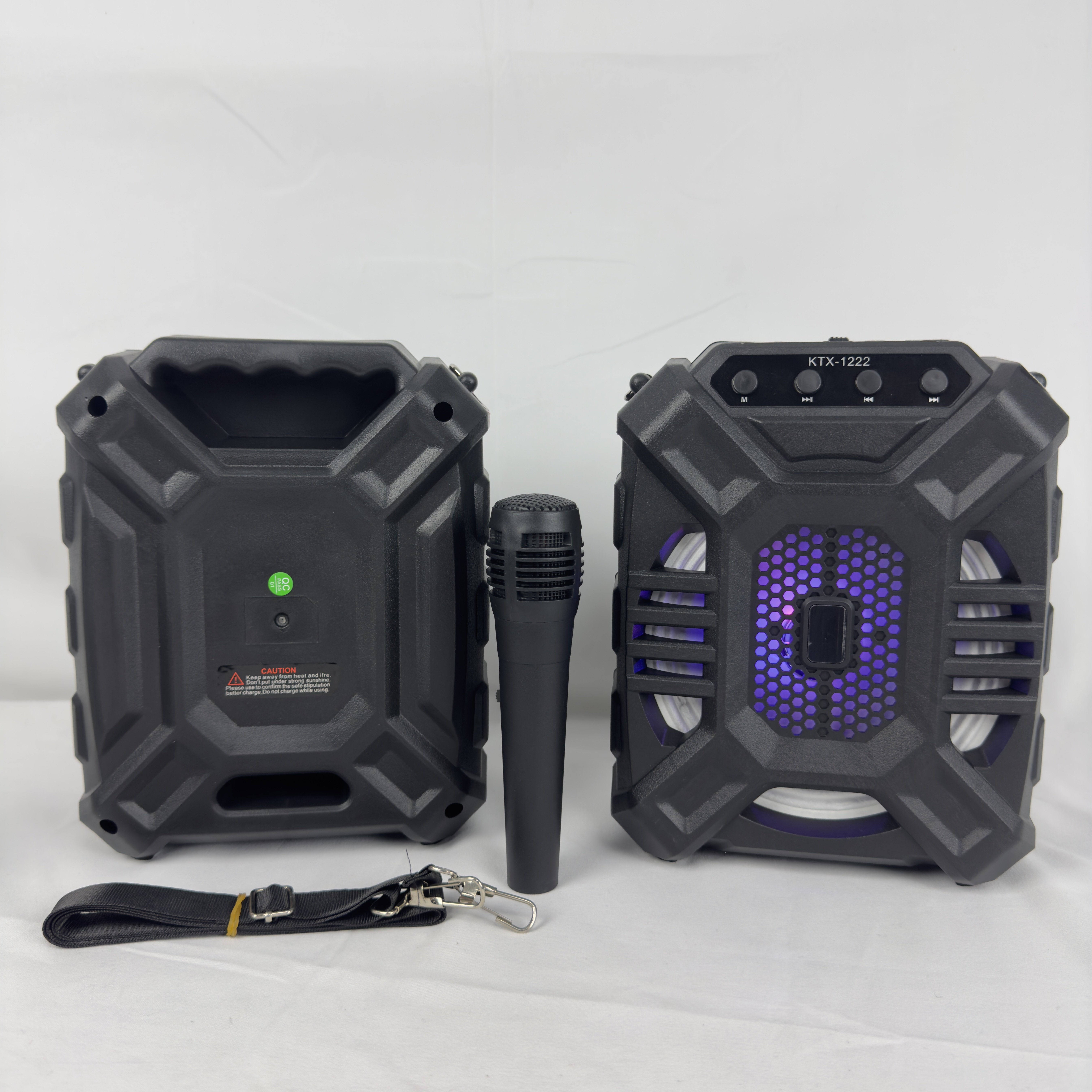 Disco Led Light Computer Speakers Subwoofer Ceiling Loudspeakers with Wall Mount Amplifier
