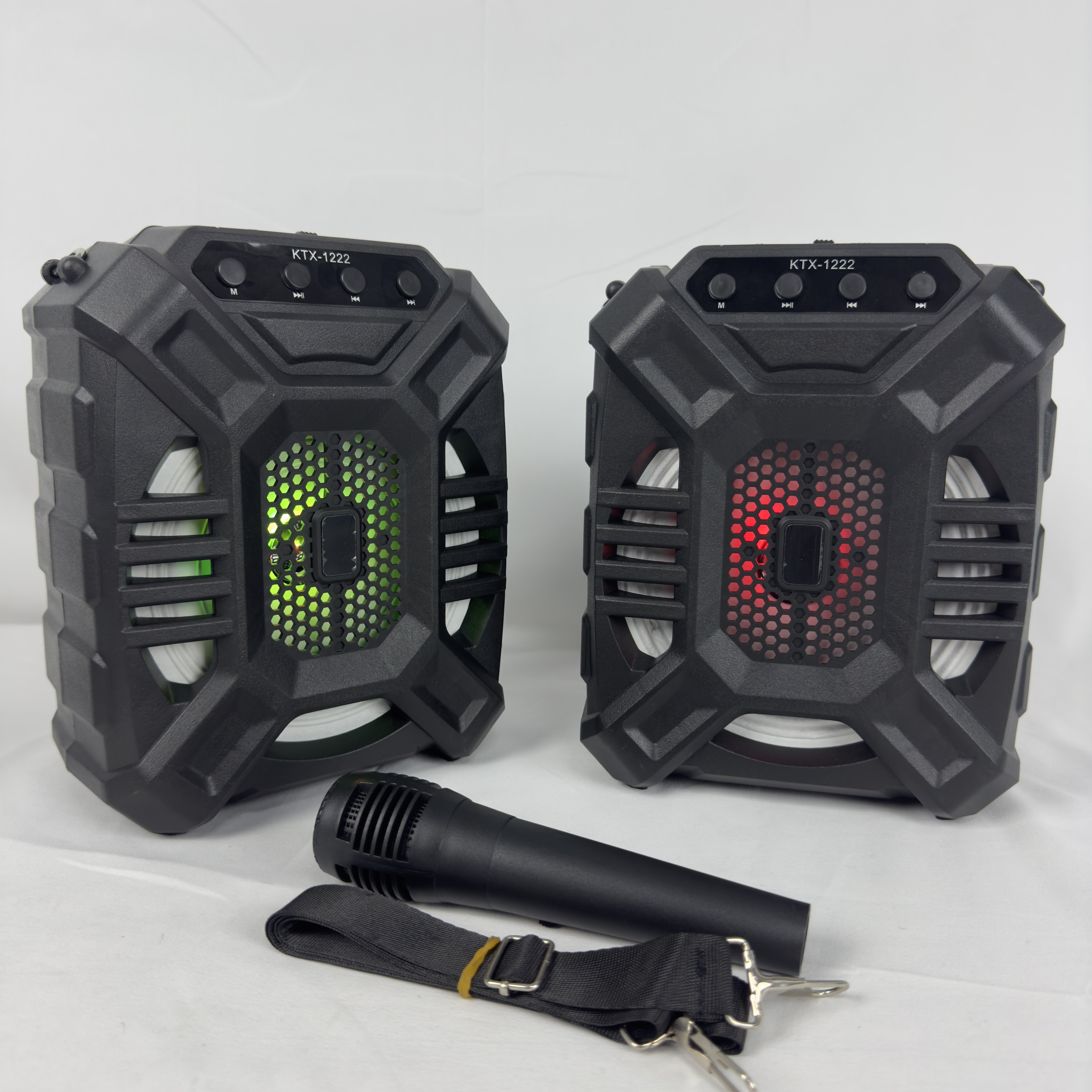 Disco Led Light Computer Speakers Subwoofer Ceiling Loudspeakers with Wall Mount Amplifier