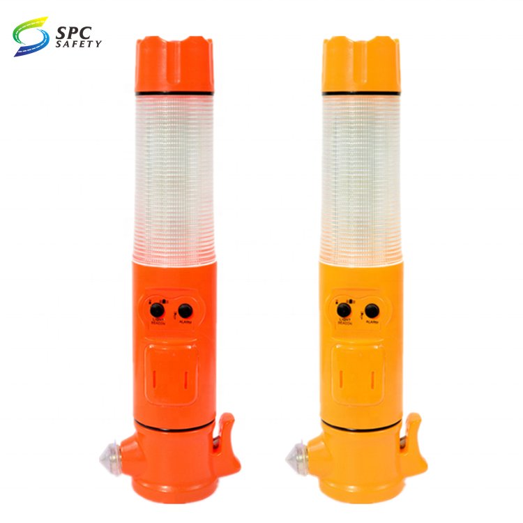Outdoor Escape Rescue Tool Car Glass Window Breaker Multi-function Led Safety Hammer Auto Emergency Handheld Flashing Light