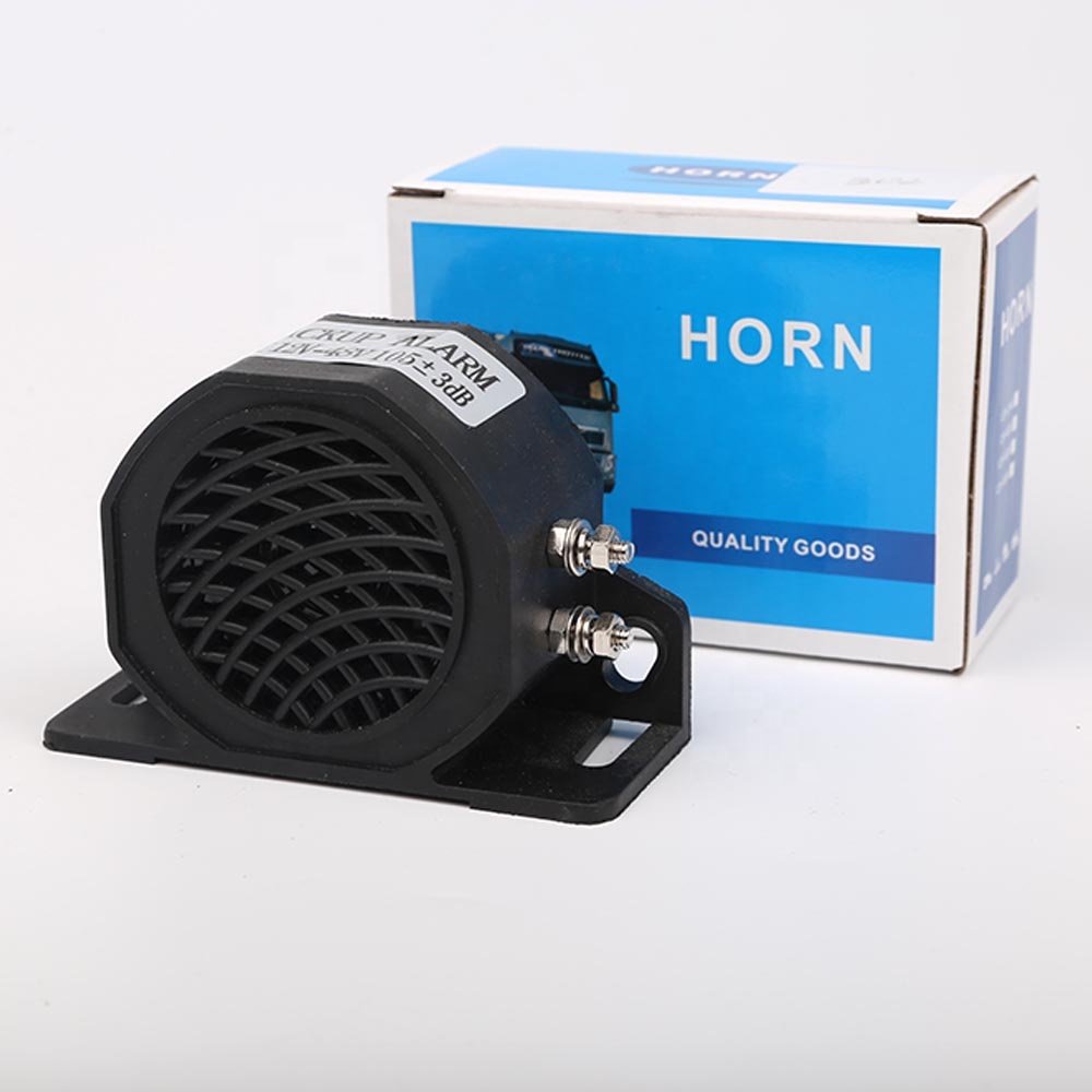 12-48V 12-80V Reverse Horn Back up Warning Car Reversing Alarm Siren Construction Truck Forklift Heavy Vehicle