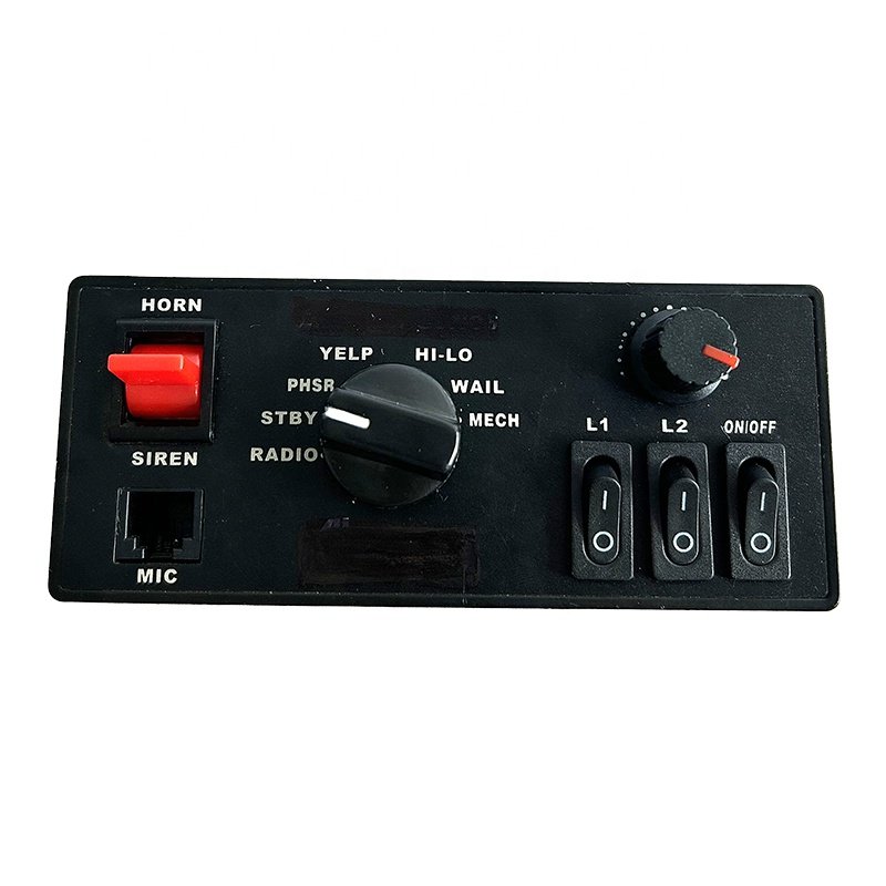 YUANHAO 100w 150w 200w Ambulance Siren 24v Loud Emergency Siren 7 Tones Big Power Sirena 12v Alarm Siren for Emergency Cars