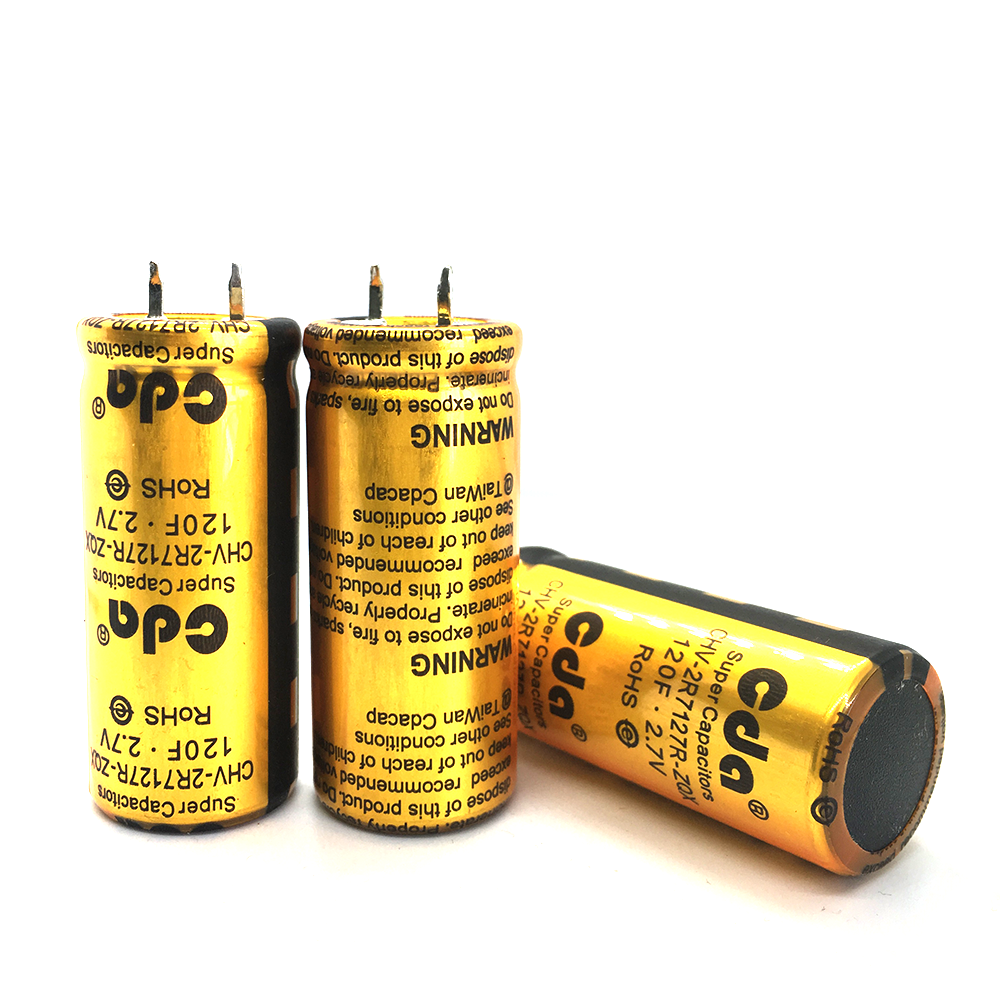 Ultracapacitors Long life 2.7V120F CHV-2R7127R-TWX-S1 Super Capacitor Capacitors Supercondensatore supercapacitor